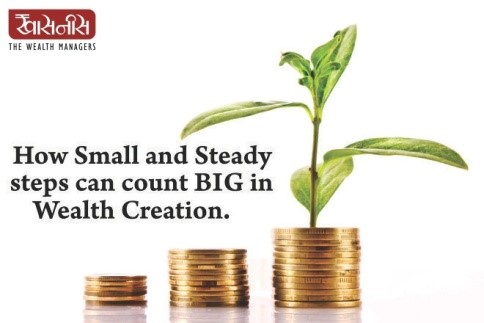 How small and steady steps can count BIG in wealth creation